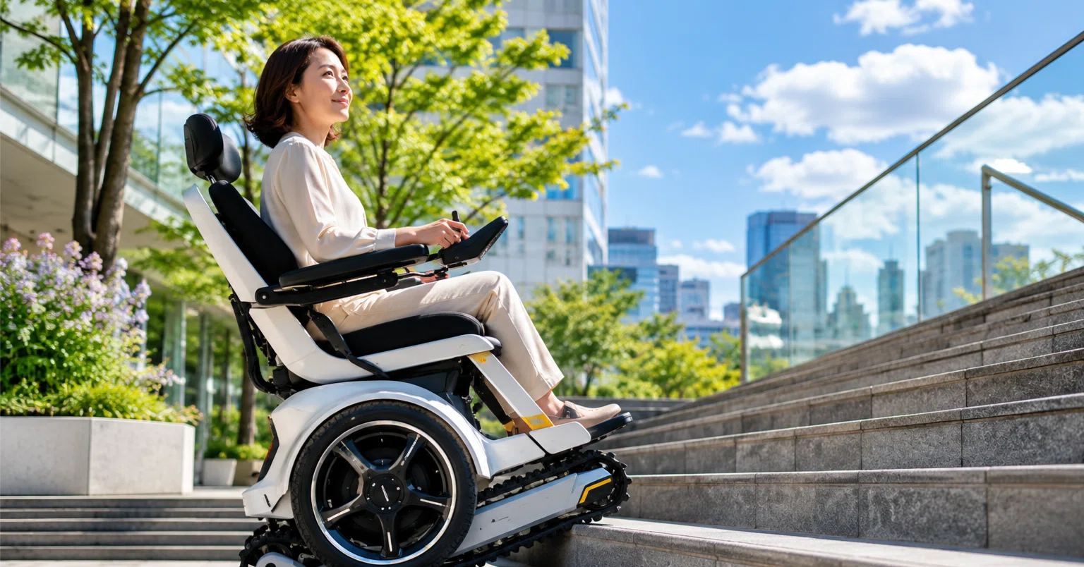 スイス発”Scewo BRO”：WHILLだけでは終わらない。階段を登る電動車椅子