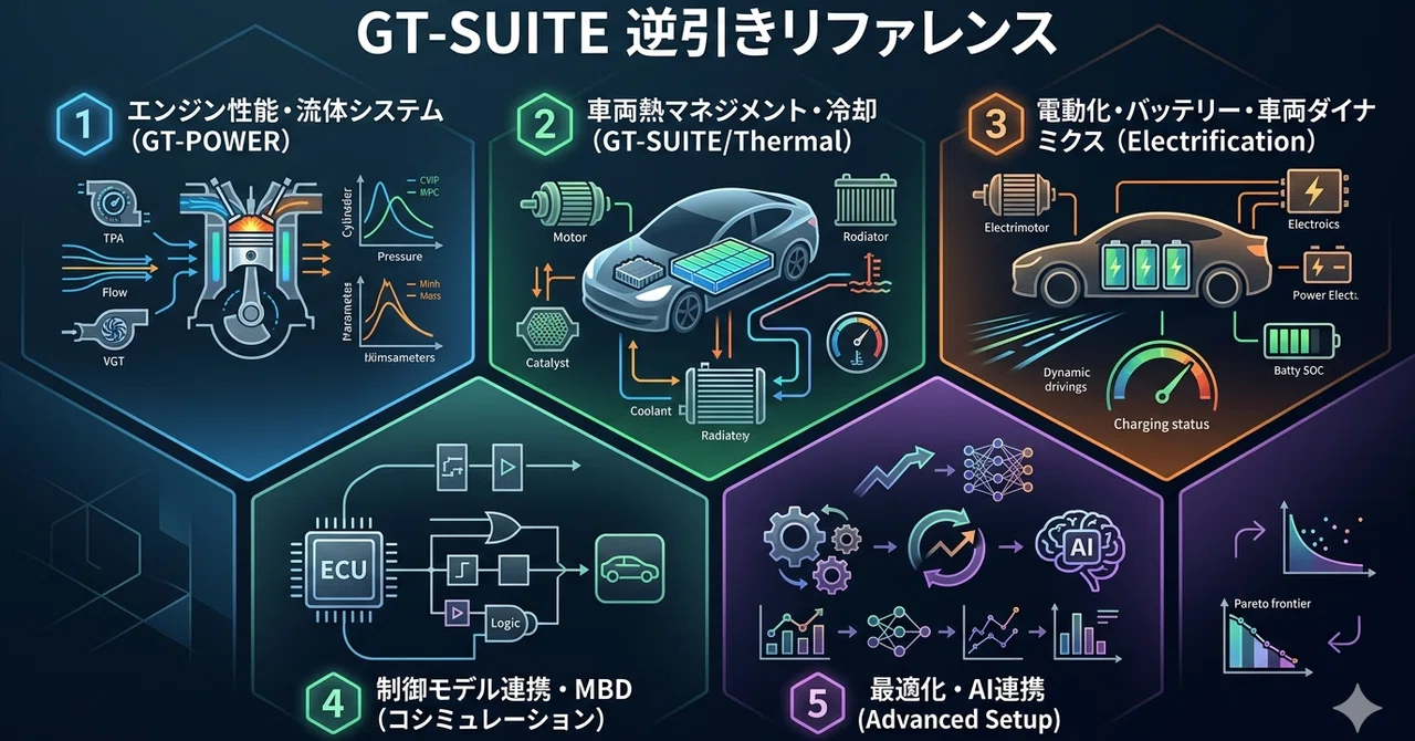 GT-SUITE Reverse Lookup Reference｜platypus2000jp