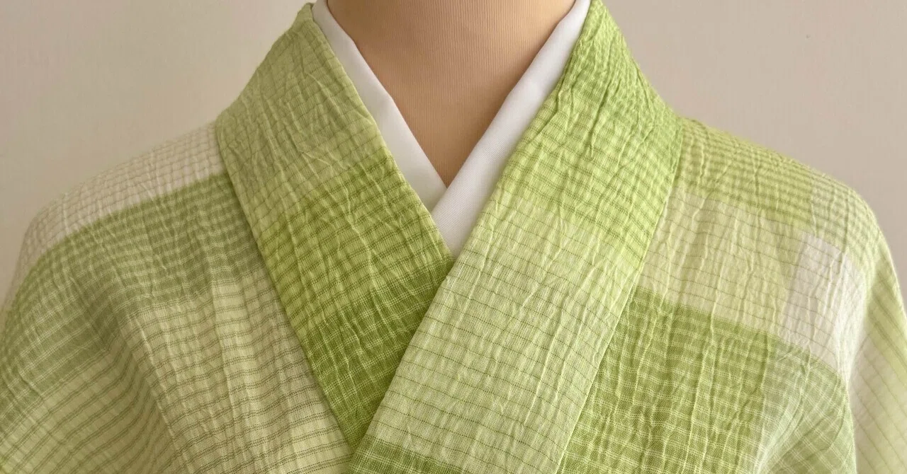 小千谷 縮 着物 値段 小千谷縮 反物 微塵格子 黒 グレー 着物 織物 