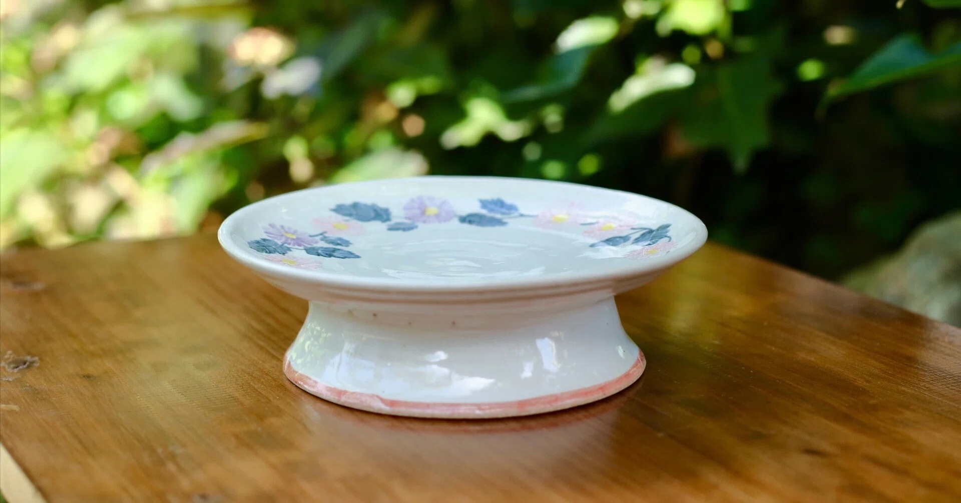 6月の個展：平皿、豆皿｜藍菖窯