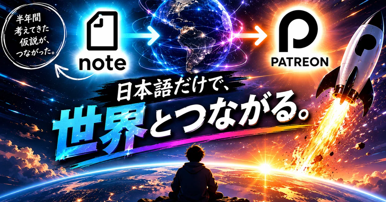 note英語翻訳で、私が考えていた「Patreon=海外版note」戦略がさらに面白くなった話|きつねちゃん🦊|Patreonで人生逆転🔥