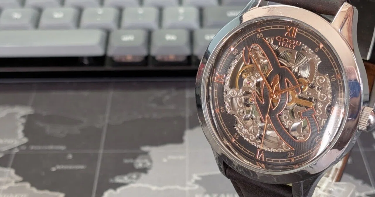 No.500 | Cogu | CG-3007M-RG | Watch with a detached dial ornament