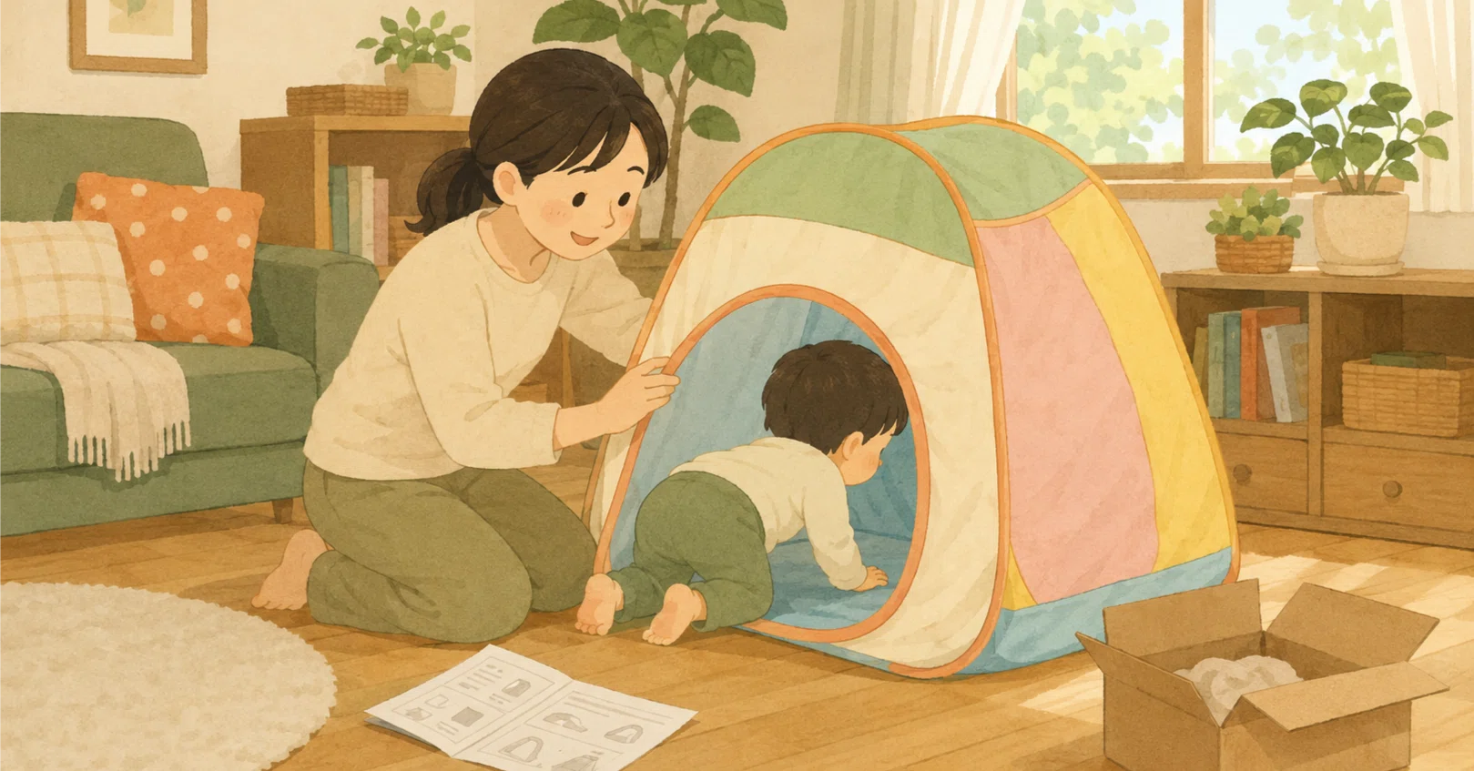 子供用テントを買って後悔した夜のこと。あのとき知りたかった