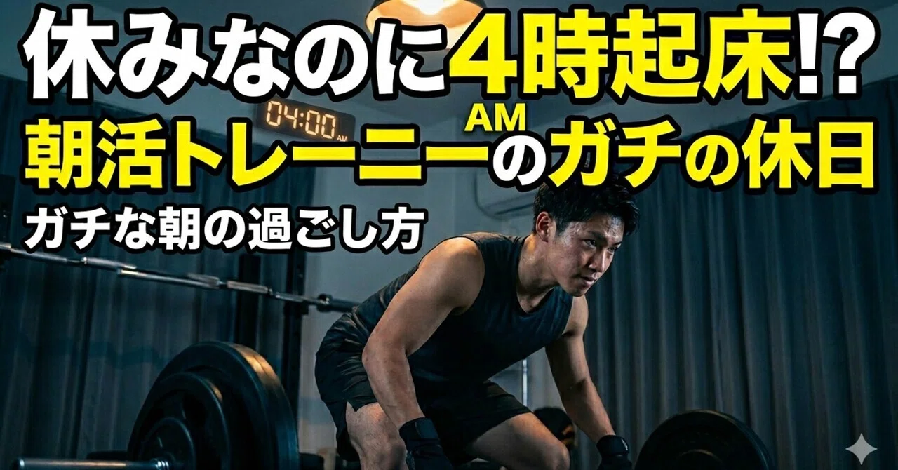 ウエイトトレーニング nori The Reality of 5 AM Gym Sessions Part 4 | Waking up at 4 AM even