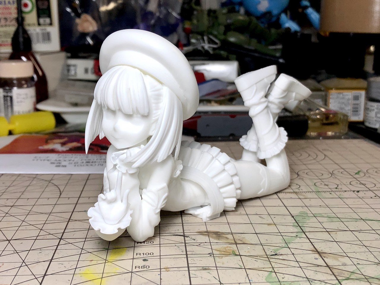 エレナ・ブラヴァツキー　ガレージキット　未塗装 エレナ・ブラヴァツキー(チャイナドレス) Fate/GrandOrder SB4黒