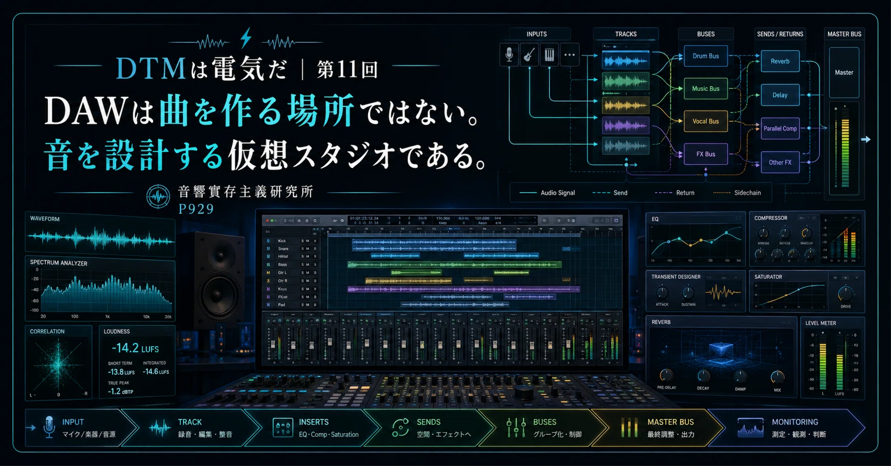 DTM・DAW ksmt DTM is Electricity | Part 11: A DAW is not a place to make songs