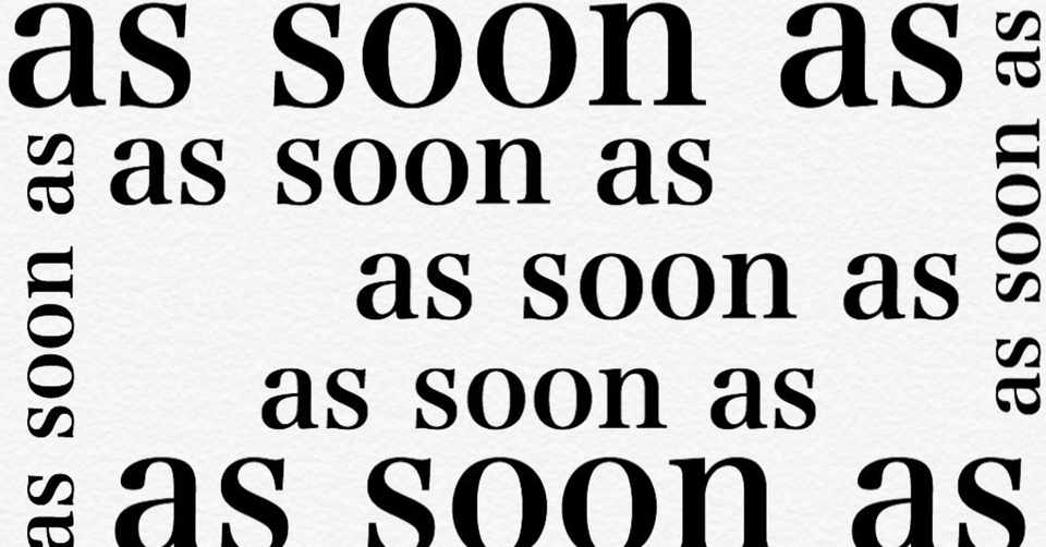 As Soon As にイライラする夫 ましろ Note