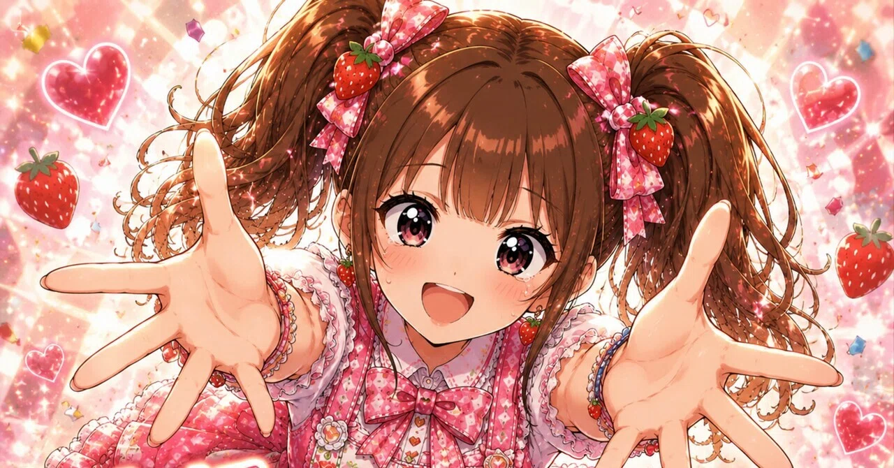 POPNGIRLいちごちゃん｜グルメ仮面