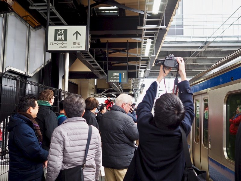 年3月福島取材 双葉駅の狂騒 鈴木邦弘 Note