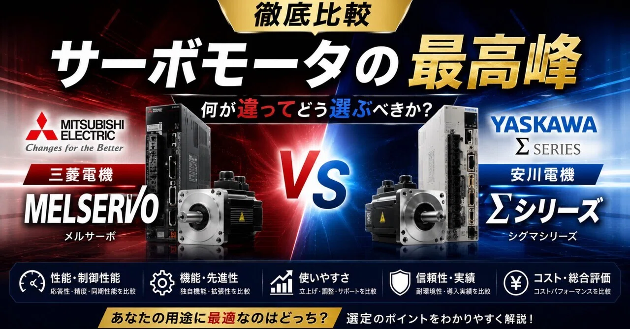 [Thorough Comparison] The Pinnacle of Servo Motors: Mitsubishi Electric ...