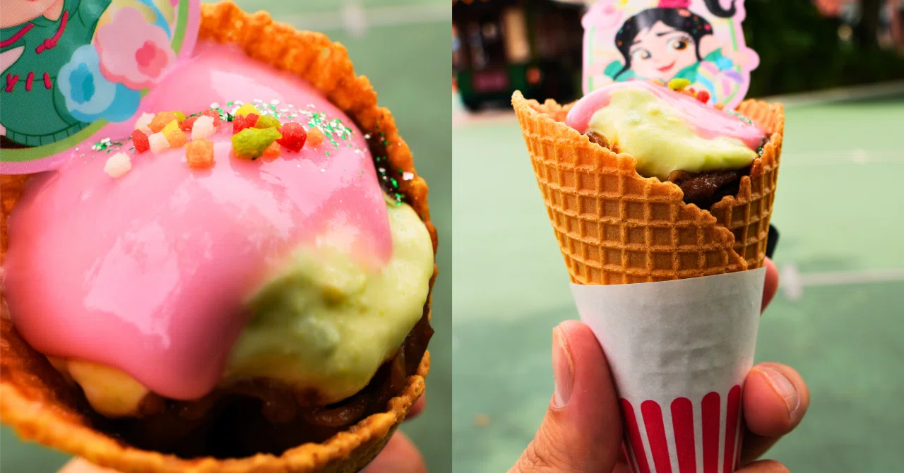 ディズニー食レポ】見た目はアイスでも!? 懐かしのフードが復活！牛