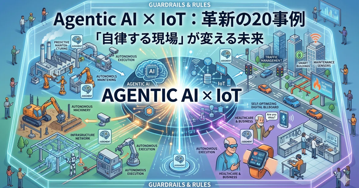 [2026 Latest Trends] The Future Transformed by Agentic AI × IoT: 20 ...