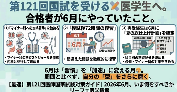 第121回医師国家試験向けマガジン byリーフェ医学情報｜リーフェ医学