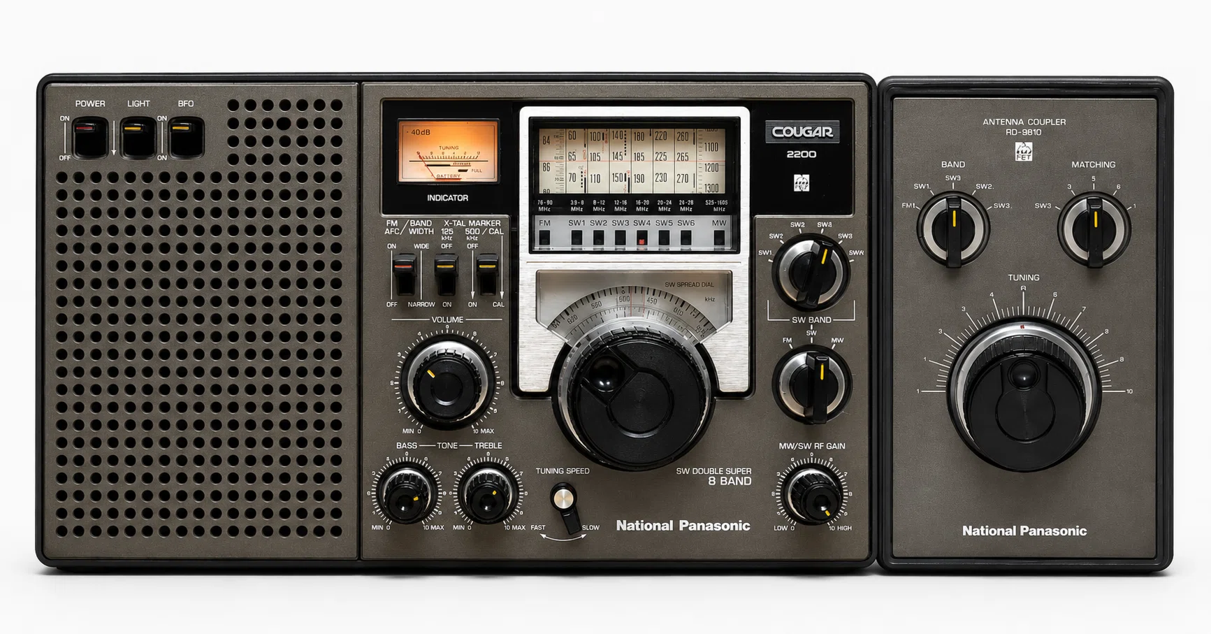 National Panasonic／COUGER RF-2200 50 Years in the Shack, the COUGAR 2200 Still Glows Tonight｜LoPRA Lab