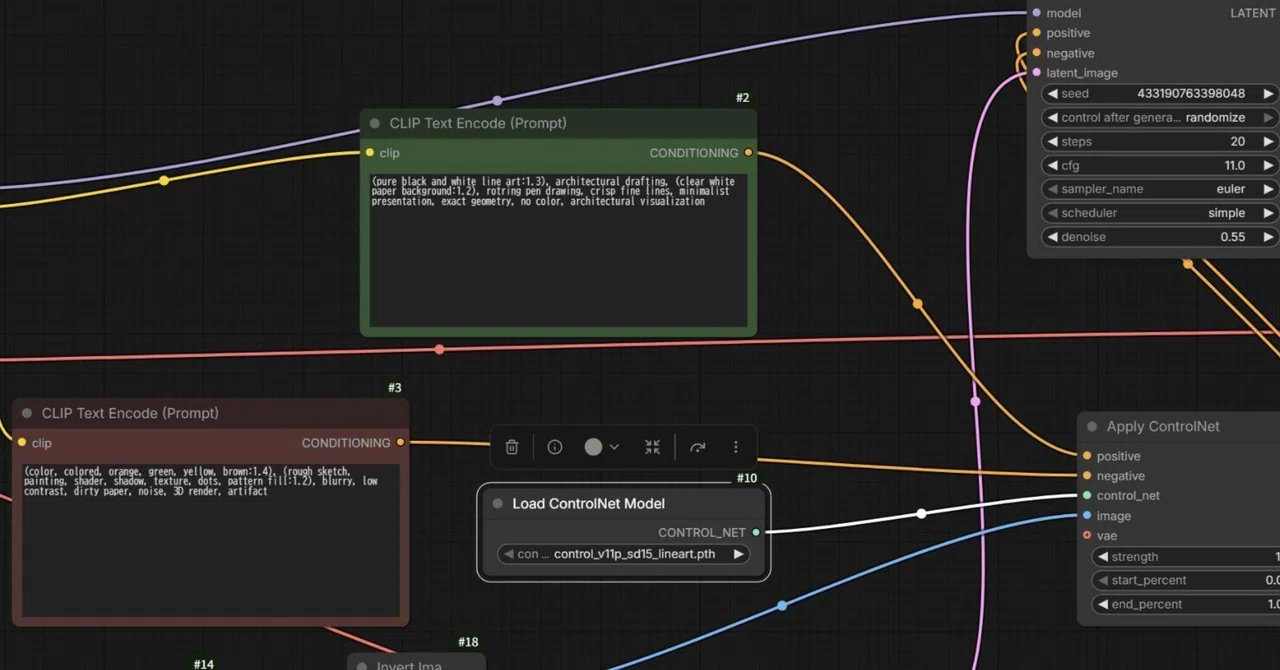 AutoCAD 데이터를 Houdini에서 읽을 수 있는 형식으로 변환하기 1부 - ComfyUI 편｜smioito