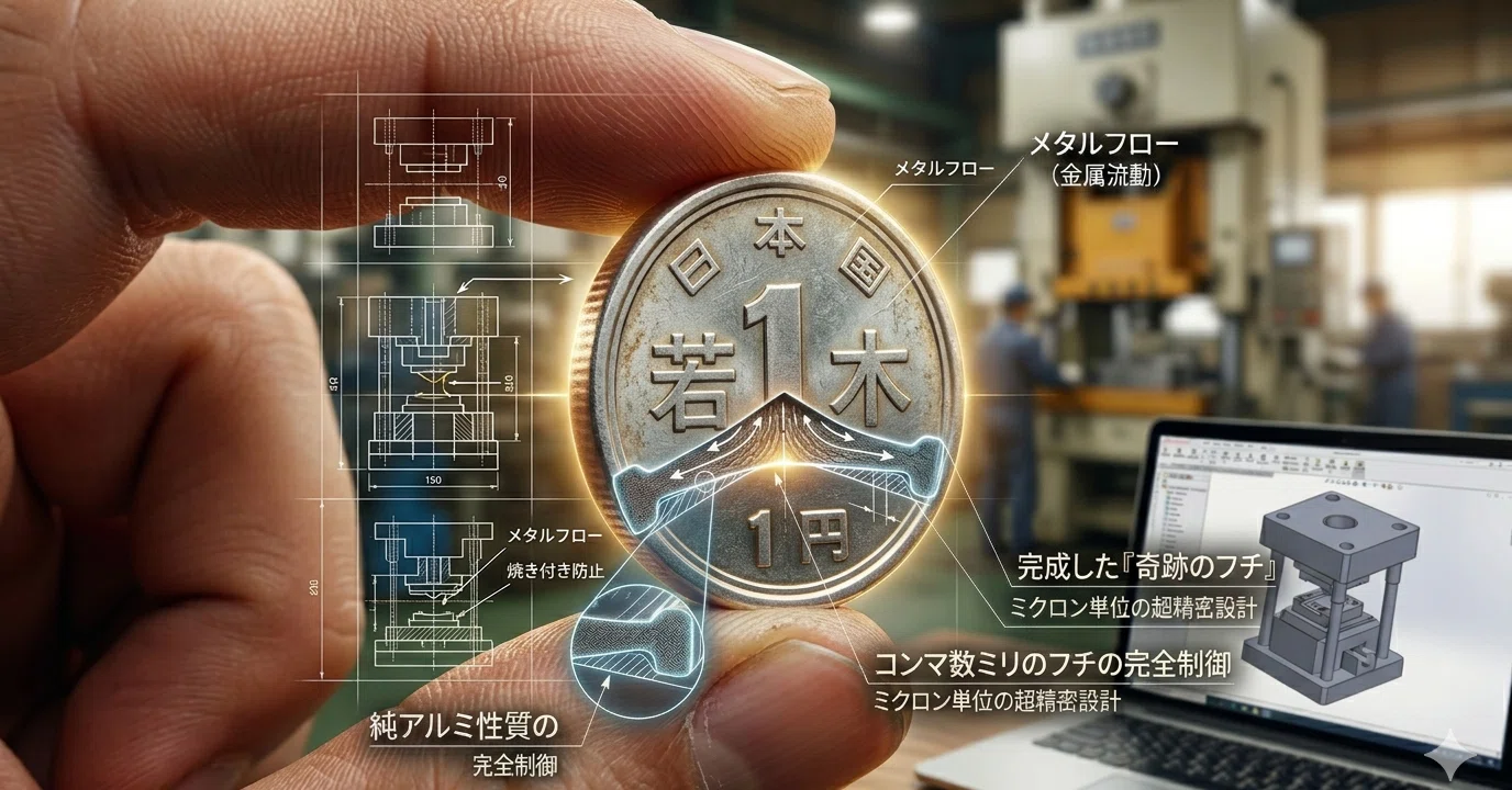 The Story of How I Shuddered Looking at the Edge of a 1-Yen Coin