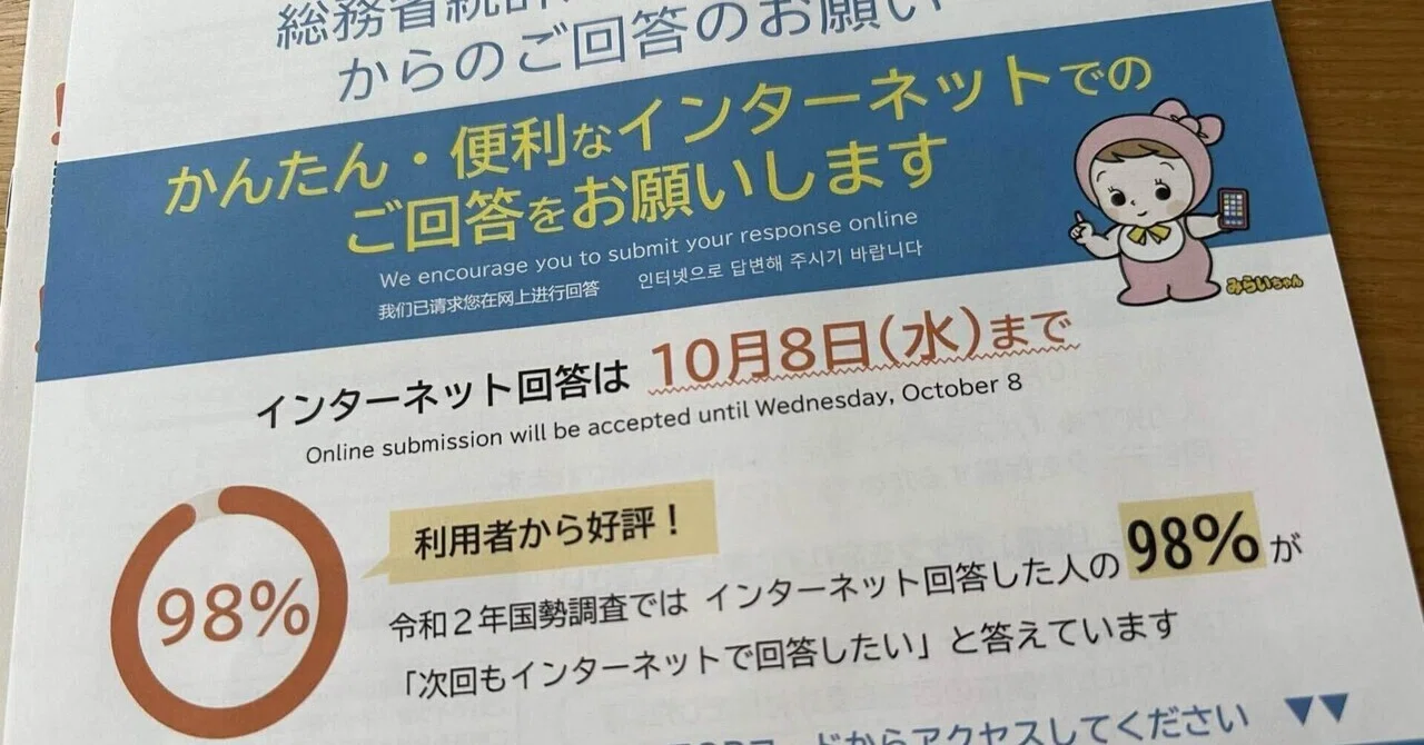 国勢 調査 回答 率