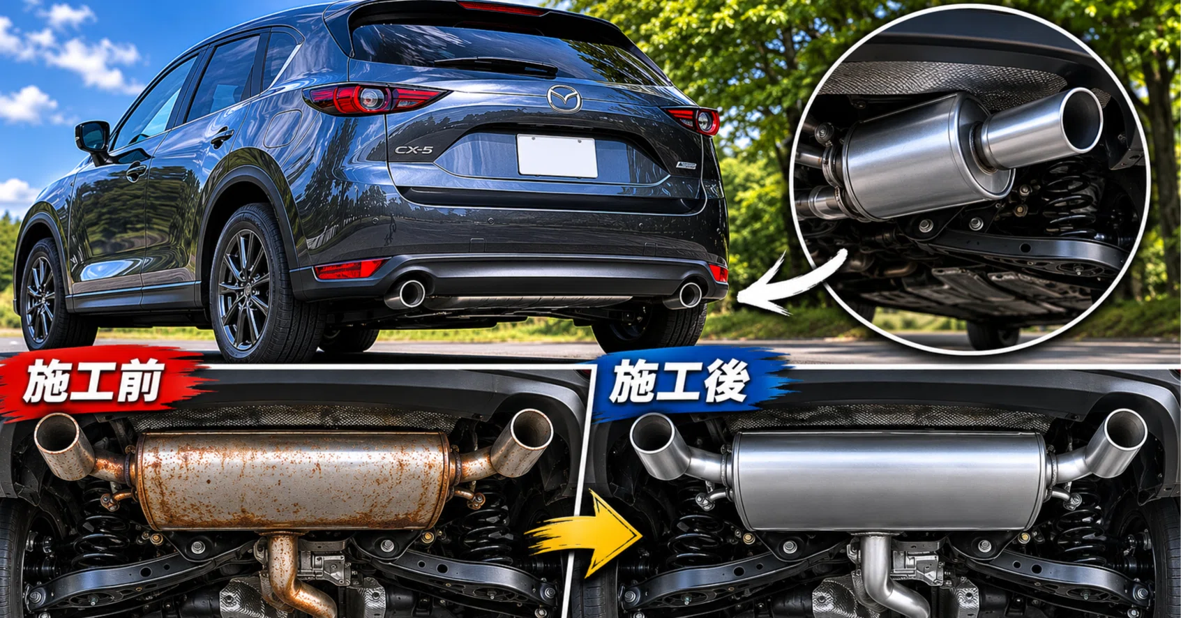 新車なのにサビる？知らないと後悔する「Mazda純正ノックスドール」の