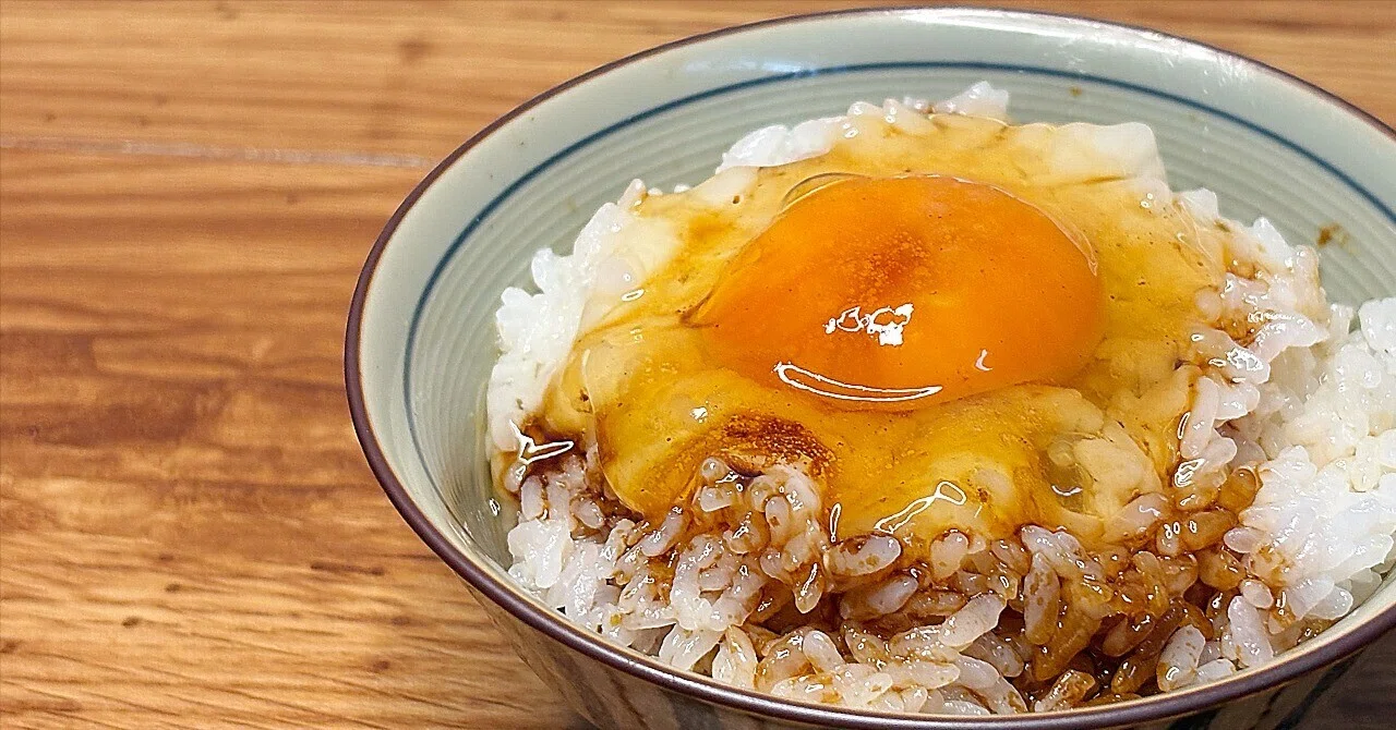 真実の卵かけご飯:020】焦がしラード醤油【シーズン1最終回！】｜めし
