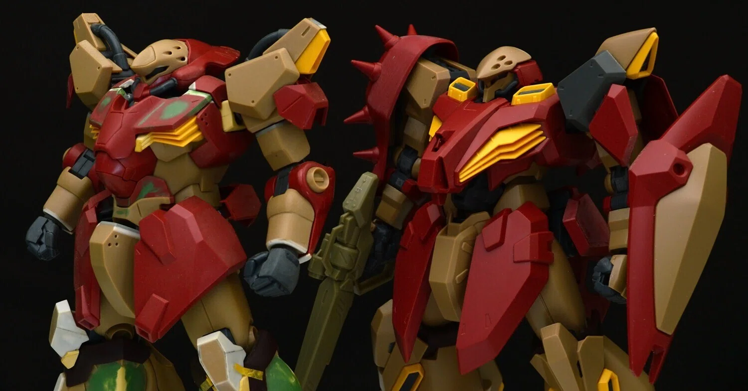 Vol.12.1 HGUC メッサーM01型 ガウマン機を製作する第二回、改修編