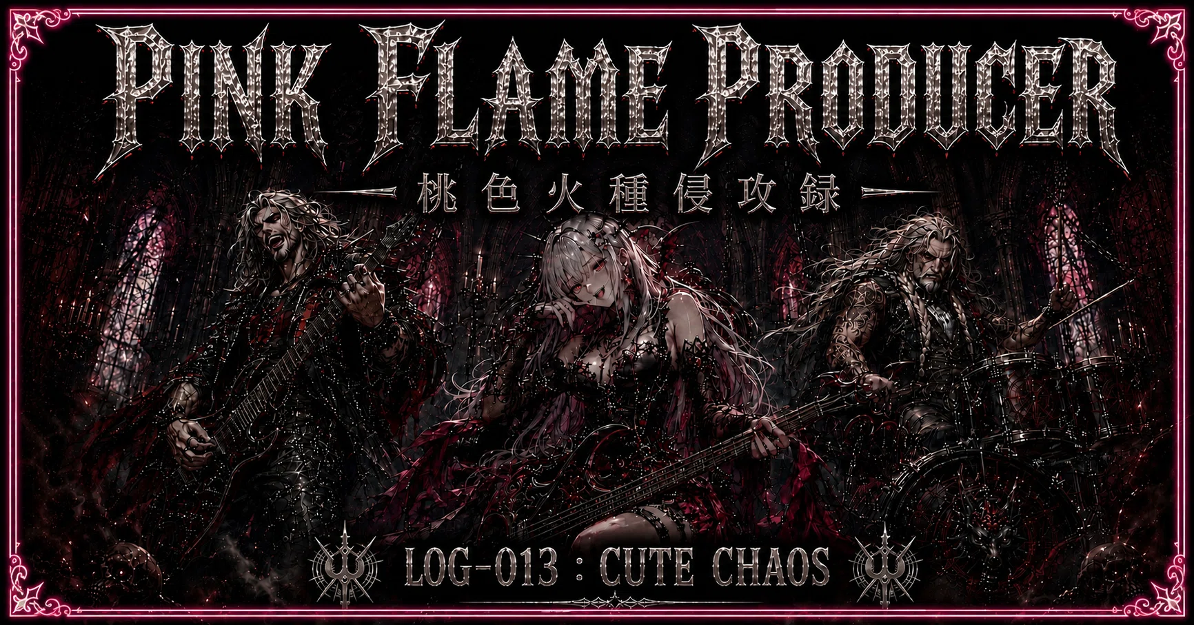 PINK FLAME PRODUCER ― 桃色火種侵攻録 ―｜LOG-013 : CUTE CHAOS｜安達