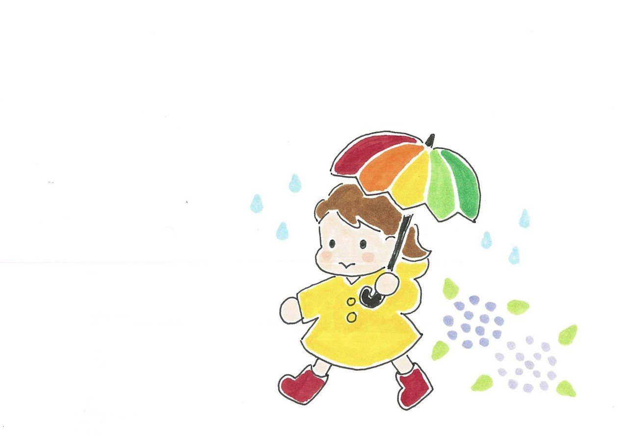 イラスト 梅雨の季節 恭 Note