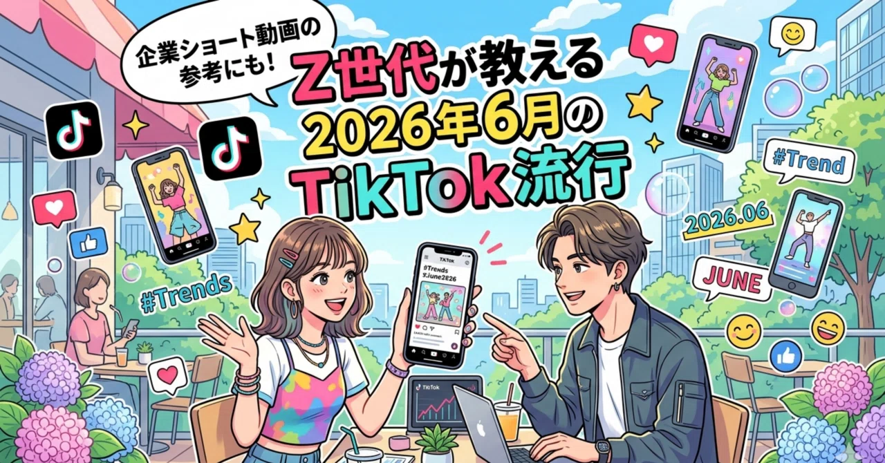 2026年6月】TikTokトレンド紹介｜浅見綾香|浜松のZ世代SNS担当（株式