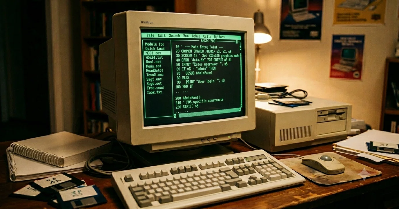 VBの歴史：MS-DOS版 〜 Windowsの陰で咲いたテキストモードのGUI 〜｜kzn