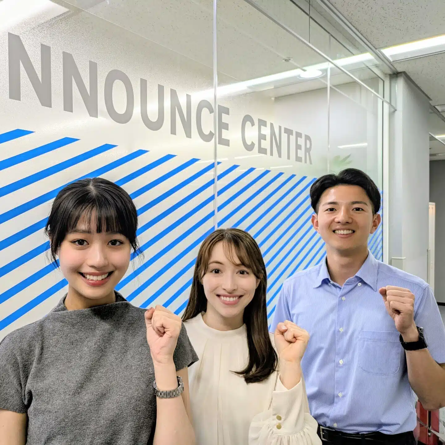 TBS26年新人アナウンサー研修日誌/多田成美・藤岡源・バーンズ恵麻