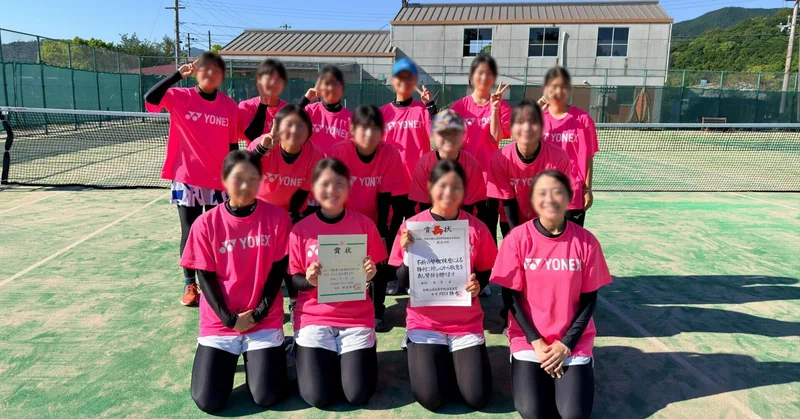 女子ソフトテニス部 令和８年度県高校総体 第３位入賞・近畿大会出場!