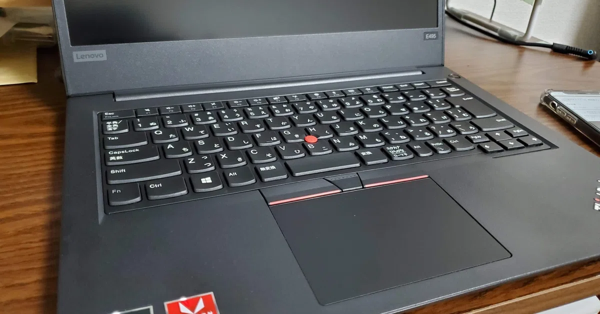 テレワークPC Thinkpad E495 メモリ8GB オフィス搭載 - 家具