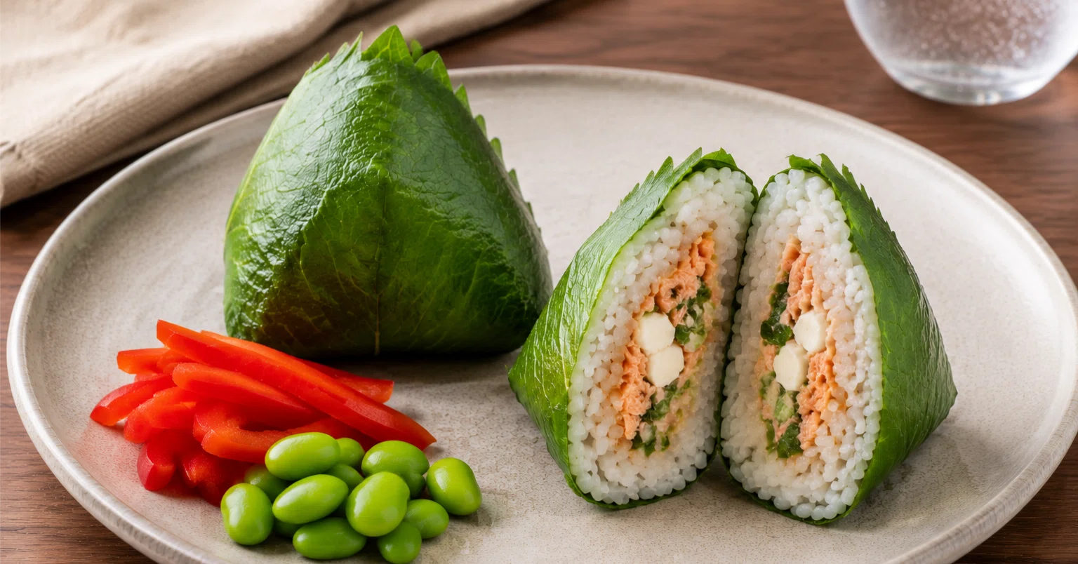 Japanese-style Salmon and Cream Cheese Onigiri｜ゴリシェフ