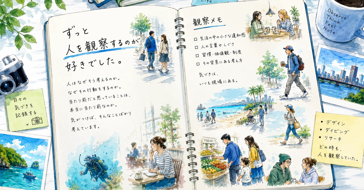 自己紹介｜ずっと人を観察するのが好きでした｜IID もりはら | 海外