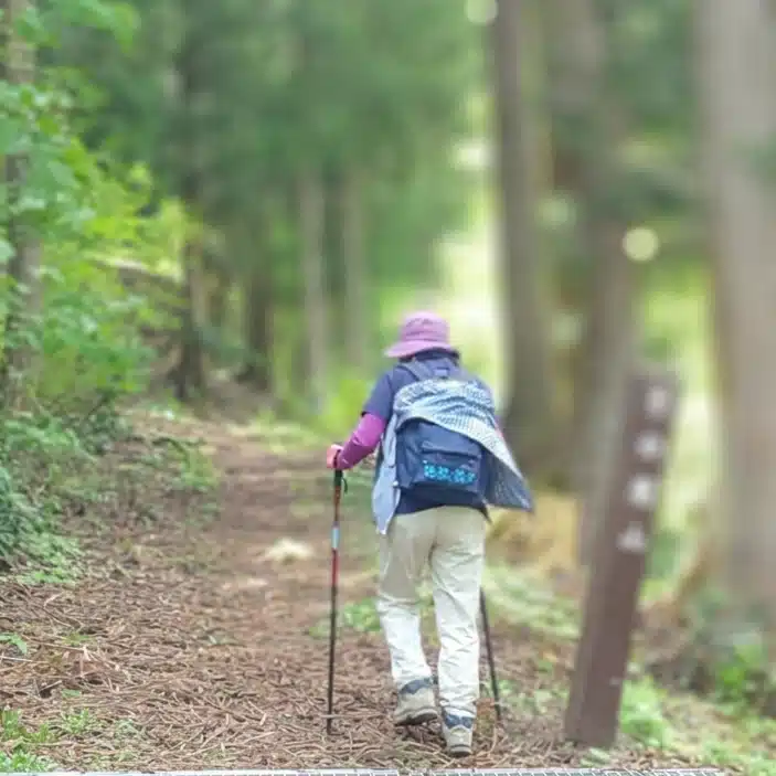 55歳から登り始めた母の登山記