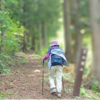 55歳から登り始めた母の登山記