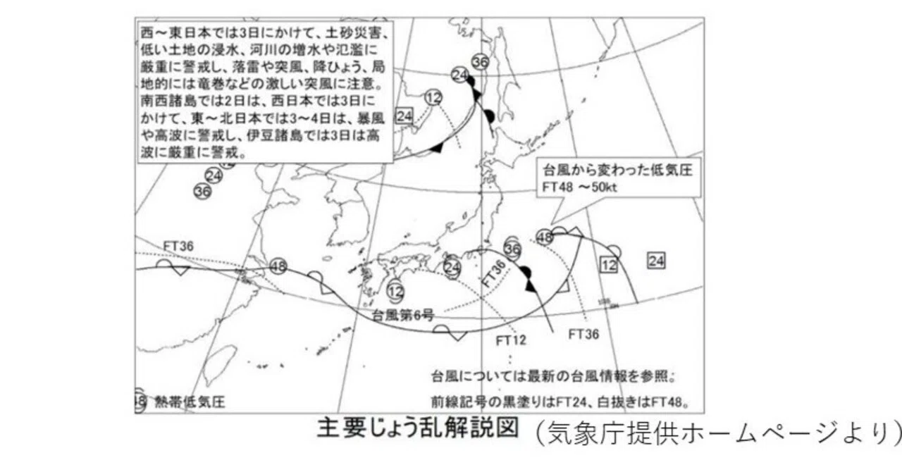 図解 40代からの新指圧 2026年6月2日15時40分発表短期予報解説資料｜はちきん