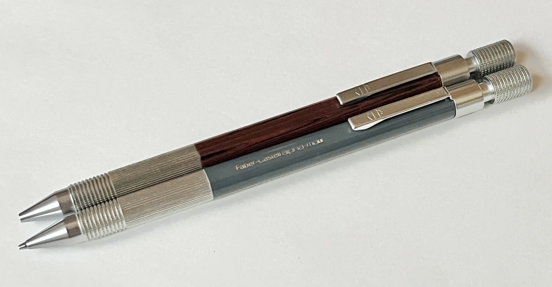 Faber-Castell alpha-matic ブロンズ 前期型 特殊印字 alpha-matic 特殊印字｜at