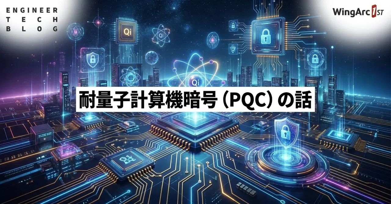 耐量子計算機暗号(PQC)の話