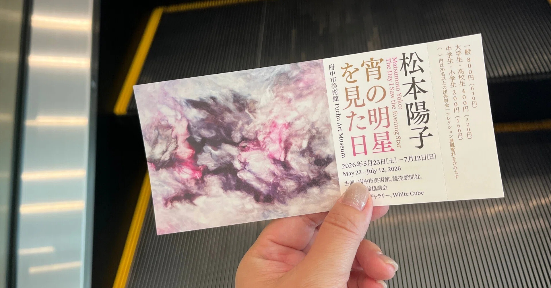 Fuchu Art Museum] The overwhelming scale of the Yoko Matsumoto