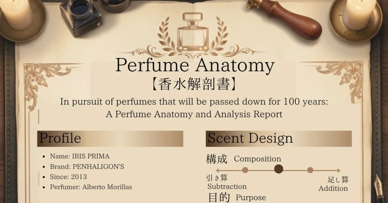 香水レビュー】IRIS PRIMA / PENHALIGON'S（アイリス プリマ