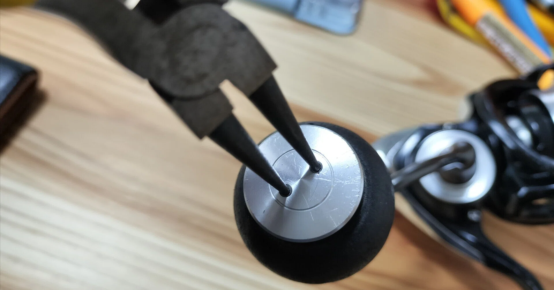 釣りDIY】専用工具なしで交換する19レグザのハンドルノブのベアリング