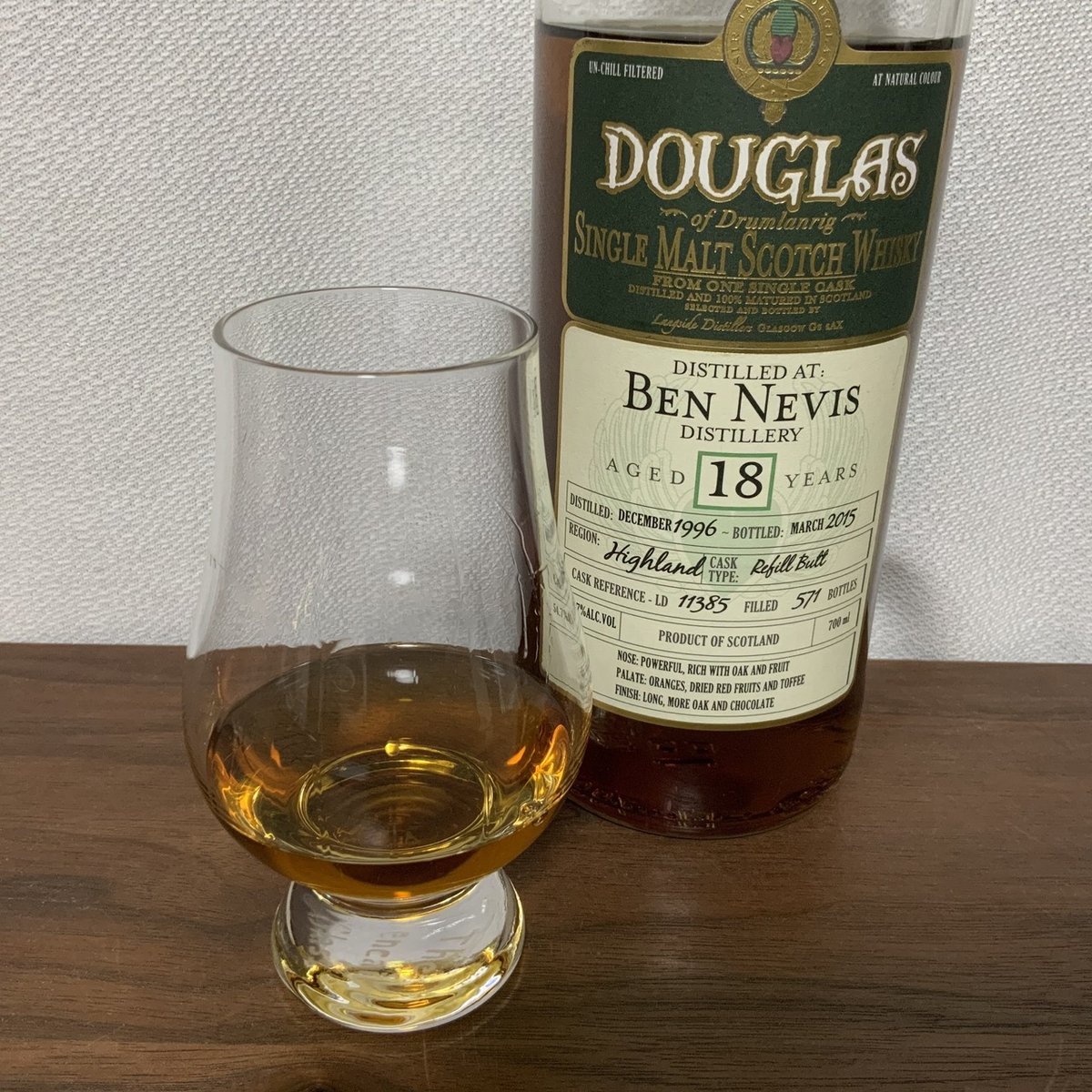 ドウグラスオブドラムランリグ ベンネヴィス 1996 18年 - DOUGLAS of