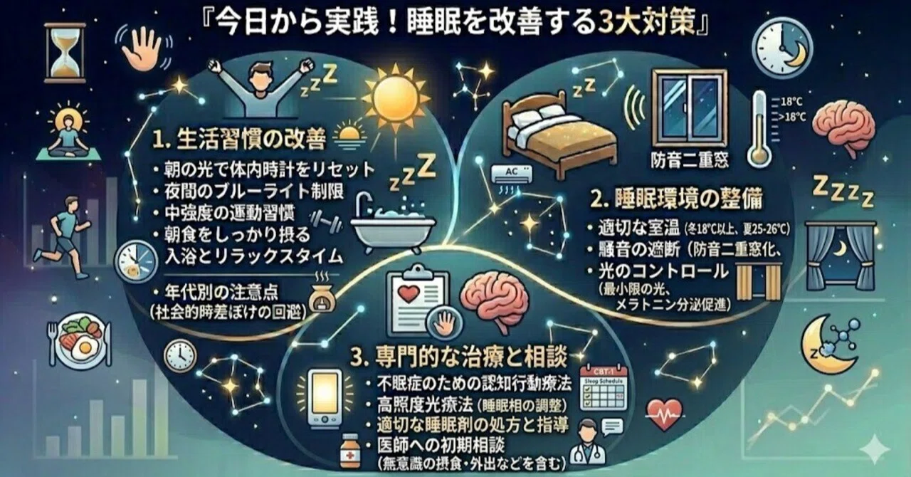 第173回:今日から実践！睡眠を改善する3大対策と専門治療｜T院長