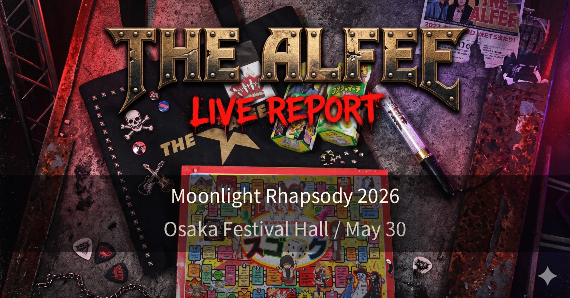 Live Report] THE ALFEE Spring Tour | 2026 Moonlight Rhapsody