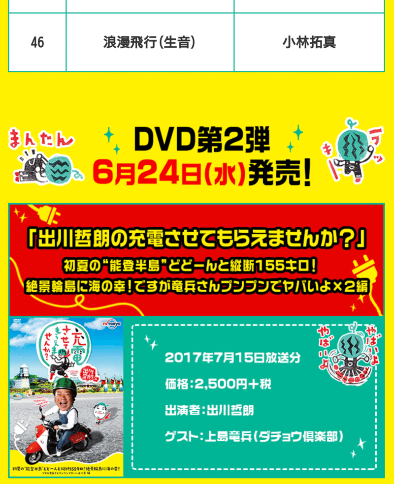 テレビ東京 出川哲郎の充電させてもらえませんか Dvdのbgmに歌唱採用 小林拓真 シンガーソングライター Note テレビ東京 出川哲郎の充電させてもらえませんか Dvdのbgmに歌唱採用 小林拓真 シンガーソングライター Note