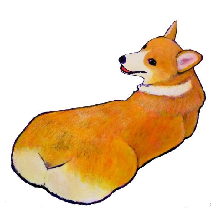 コーギーイラスト 06 Ao Note コーギーイラスト 06 Ao Note