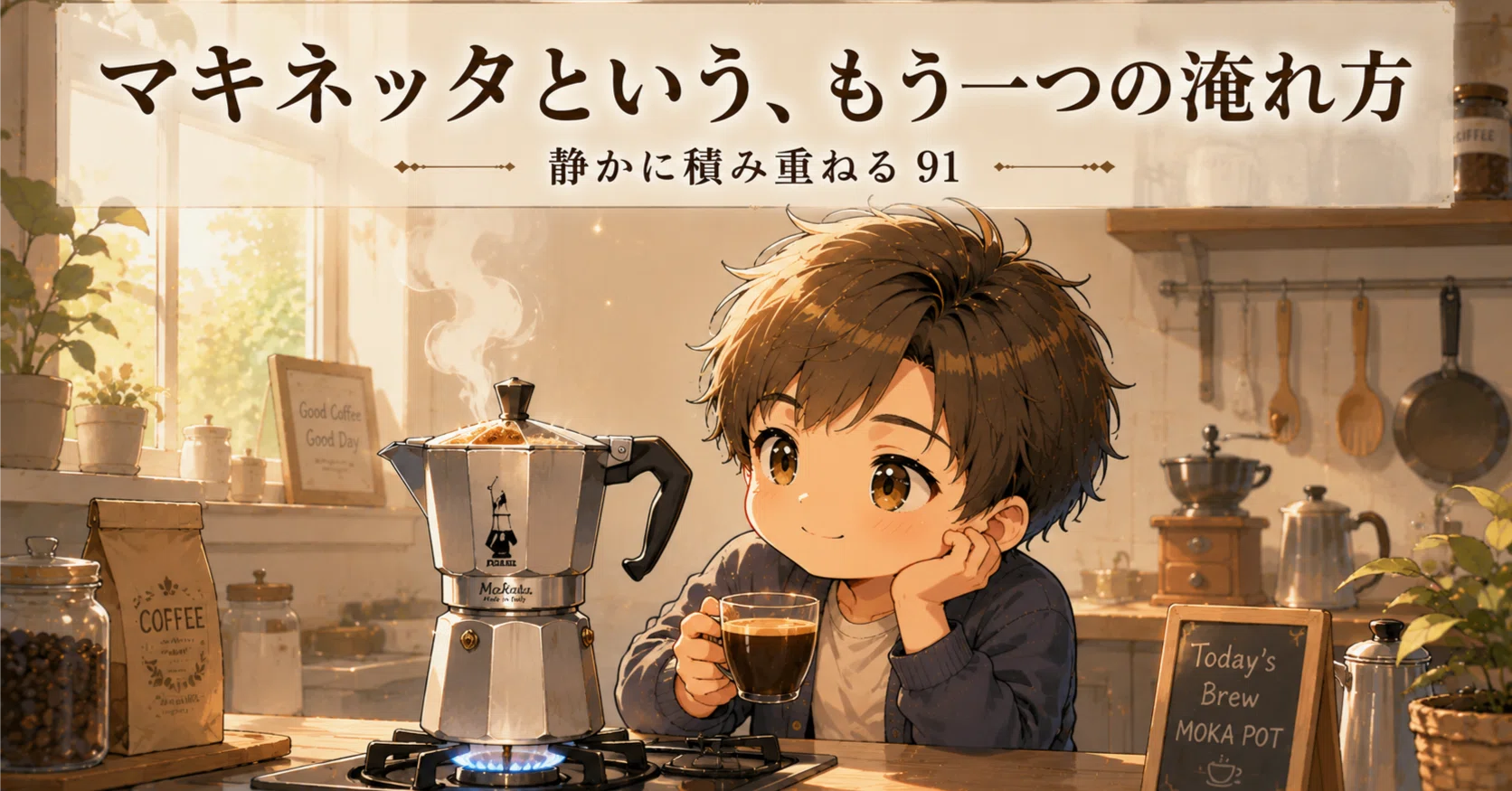 Another Way to Brew: The Moka Pot | Quietly Accumulating 91｜Niko_