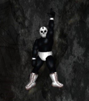 空飛ぶ骸骨魔人 エル カラベラ マスカラ メロン Note