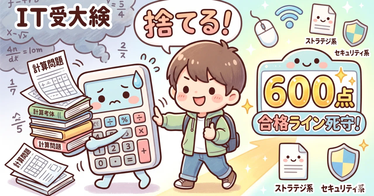 [IT Passport] Forget about calculation problems! A 'Strategic Scoring ...