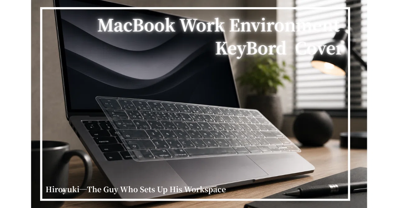 打ち心地もフィット感も｜MacBook Airキーボードカバー5選｜ひろゆき 